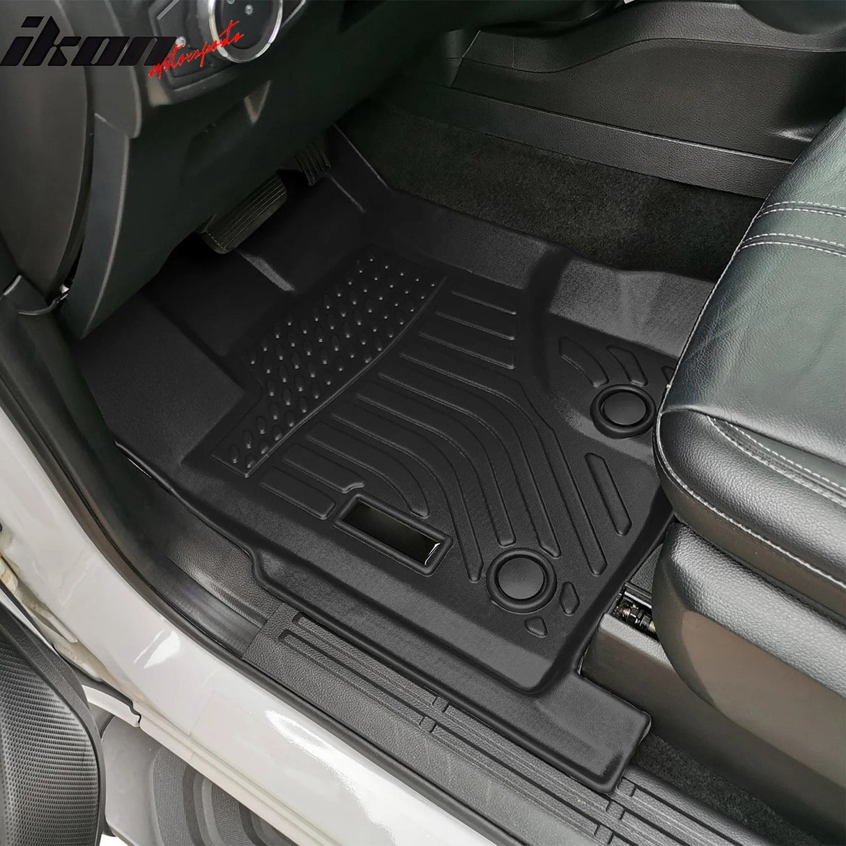 2019-2023 Ford Ranger Super Crew Cab 3D Floor Mat Heavy Duty Liner TPE