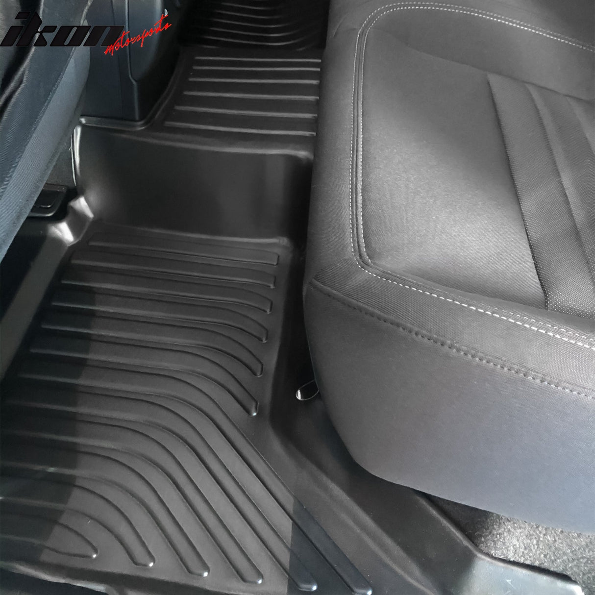 2019-2023 Ford Ranger Super Crew Cab 3D Floor Mat Heavy Duty Liner TPE