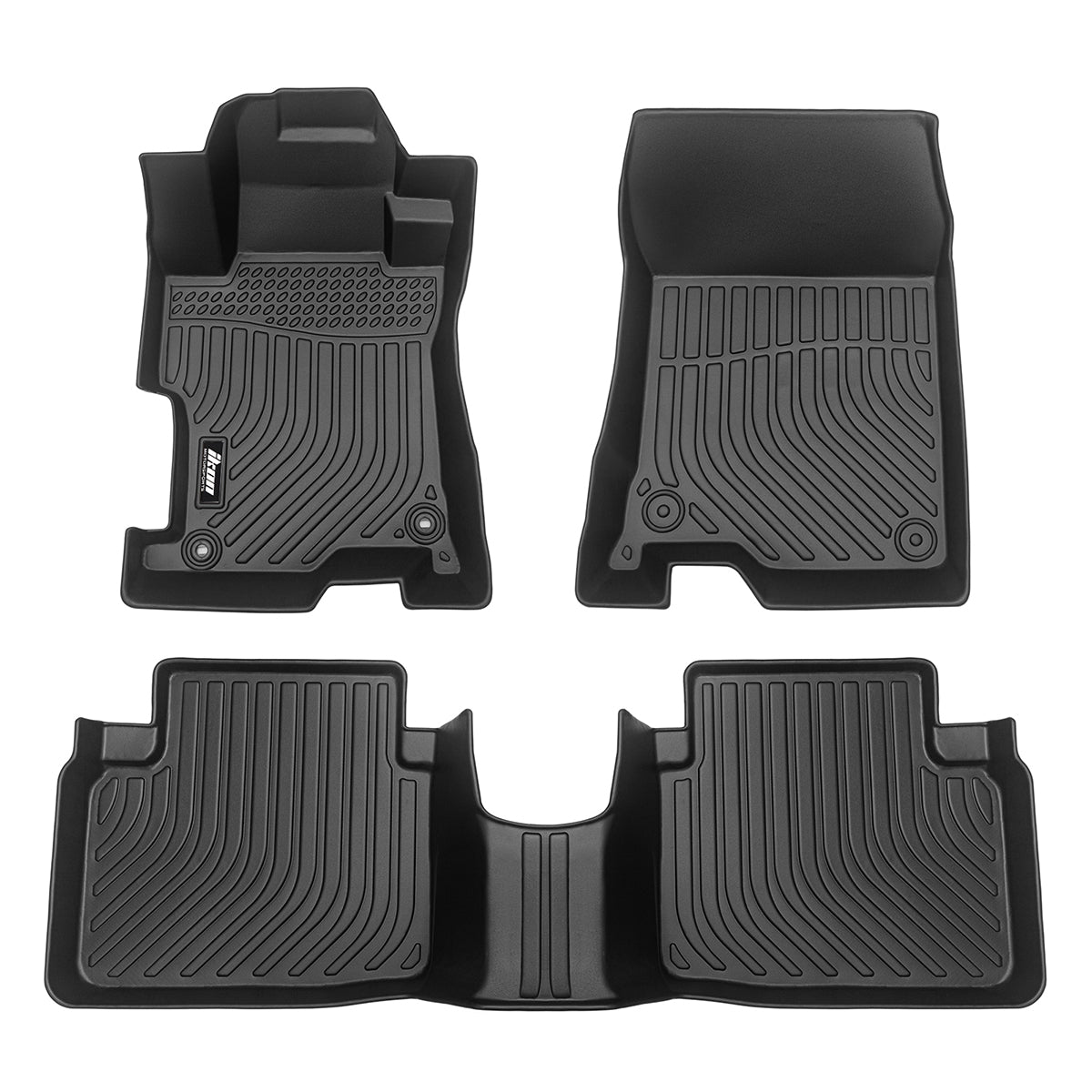 Car Floor Mat for 2008-2012 Honda Accord All Weather 3D Molded  TPE