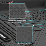 3D IKON Floor Mats for Honda Accord Sedan 2008-2012 All Season Carpets TPE