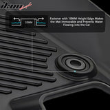 3D IKON Floor Mats for Honda Accord Sedan 2008-2012 All Season Carpets TPE