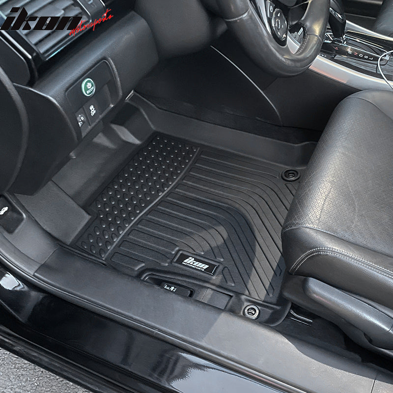 Car Floor Mat for 2013-2017 Honda Accord All Weather 3D Carpet TPE