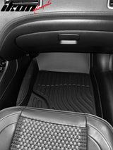 2012-2015 Honda Civic Sedan 4-Door 3D TPE All Weather Heavy Duty Waterproof Anti-Slip Interior Cargo Liner Carpets Floor Mats + Rear Trunk Mat 4PCS