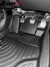 2012-2015 Honda Civic Sedan 4-Door 3D TPE All Weather Heavy Duty Waterproof Anti-Slip Interior Cargo Liner Carpets Floor Mats + Rear Trunk Mat 4PCS