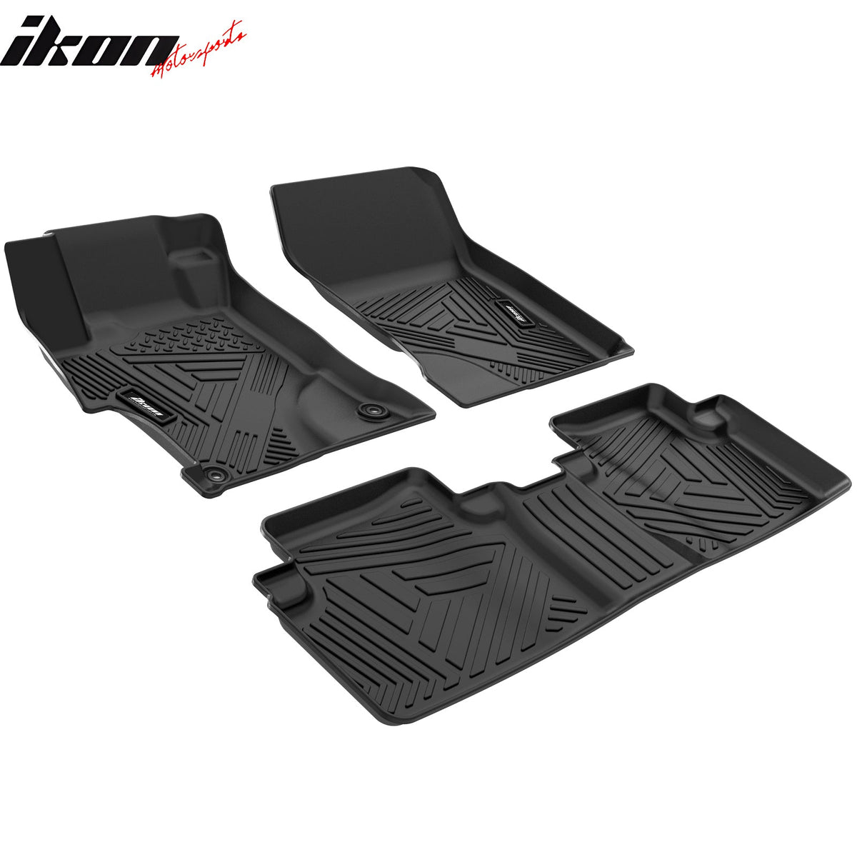 2012-2015 Honda Civic Sedan 3D IKON Floor Mats All Season Carpets TPE