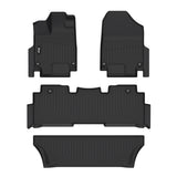 2018-2024 Honda Odyssey All Season 3D Floor Mats Front Rear Carpet TPE