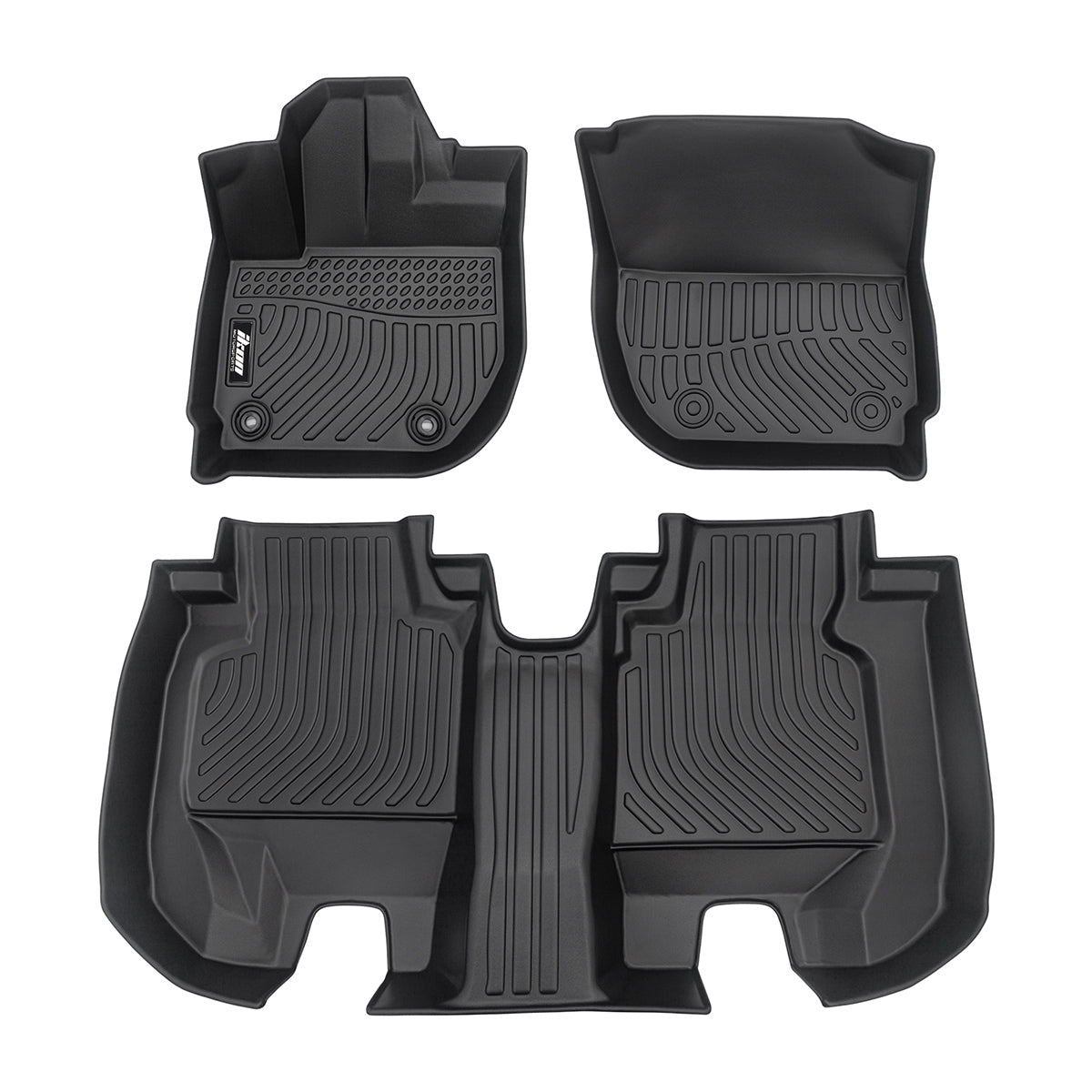 Car Floor Mat for 2016-2022 Honda HR-V All Weather 3D Molded  Pad TPE
