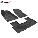 3D Molded Floor Mats for Honda Passport 4DR 2026 All Season Carpets TPE