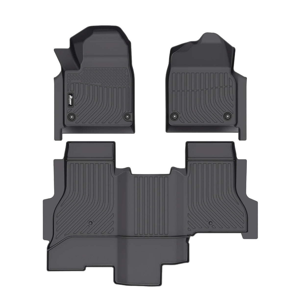 2022-2026 GMC Hummer EV Pickup Floor Mats TPE All Weather 3D Carpets