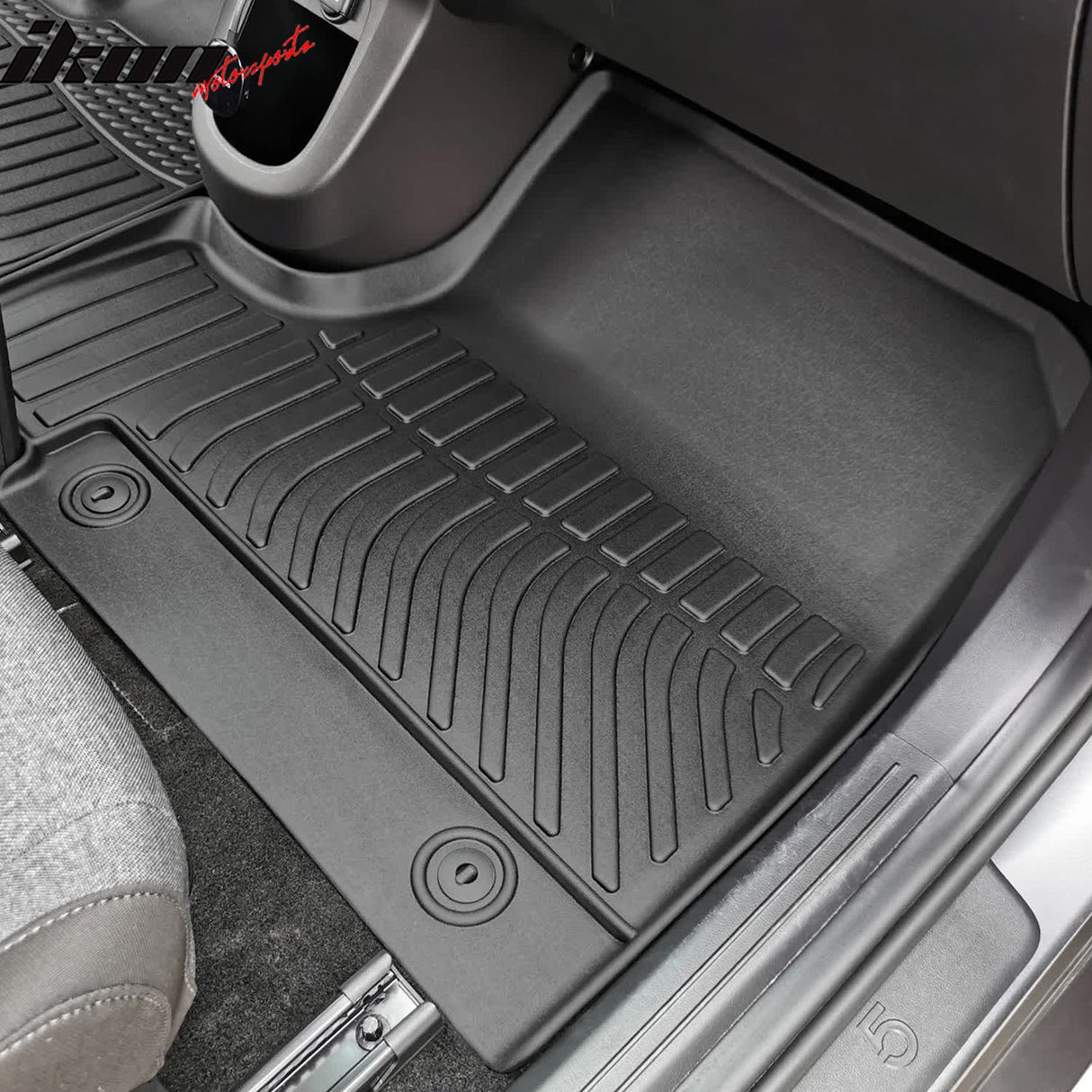 Car Floor Mat for 2022-2024 Hyundai Ioniq 5 All Weather 3D Molded  TPE