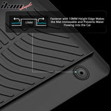 2022-2024 Hyundai Ioniq 5 Limited Heavy Duty Floor Mats 3D Carpet TPE