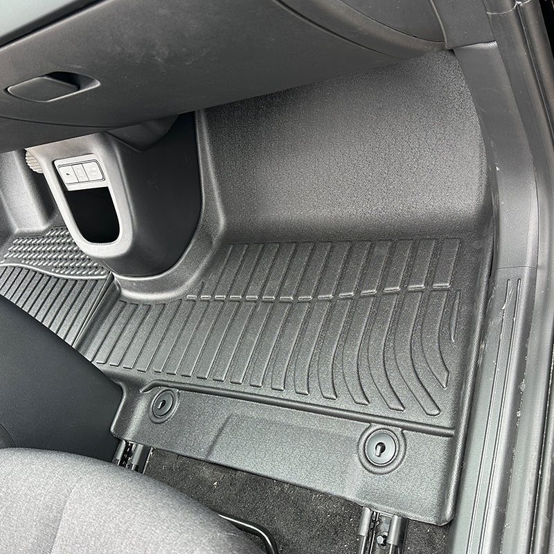 3D Floor Mats Liner for Hyundai Ioniq 5 W/Fixed Console 2025-2026 TPE
