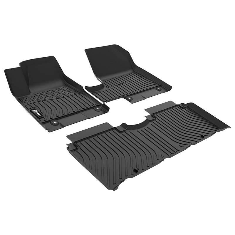 3D Floor Mats Liner for Hyundai Ioniq 5 W/Fixed Console 2025-2026 TPE