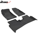 2024-2025 Hyundai Kona Electric 3D Floor Mats All Weather Carpet TPE