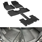 2020-2025 Hyundai Palisade 7& 8 Seats Heavy Duty TPE Floor Mats Liners