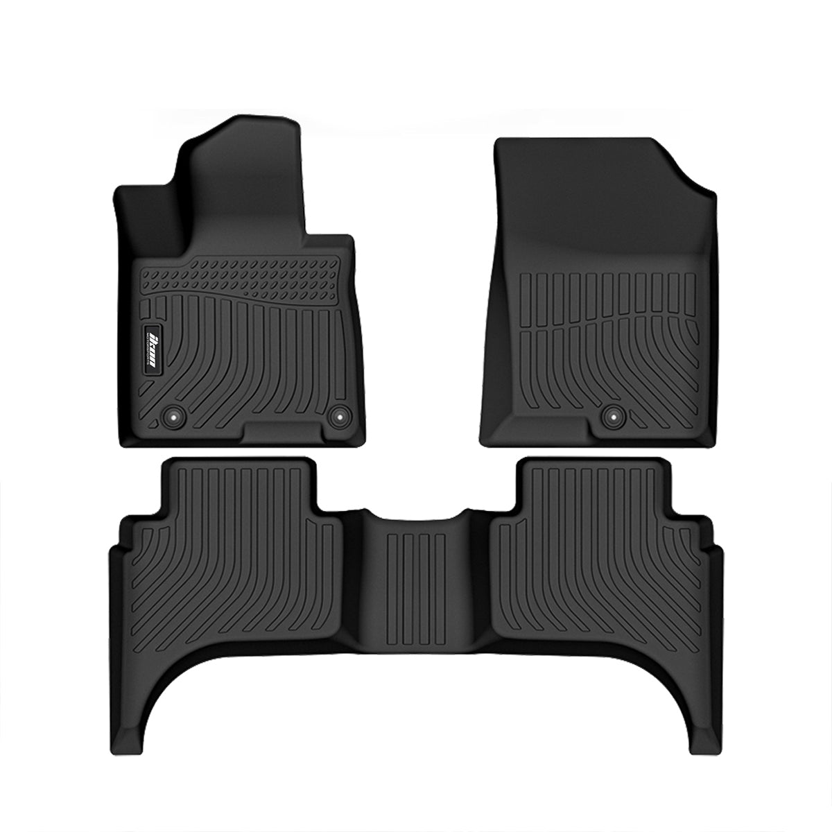 Car Floor Mat for 2022-2024 Hyundai Santa Cruz All Weather 3D  TPE 3PC