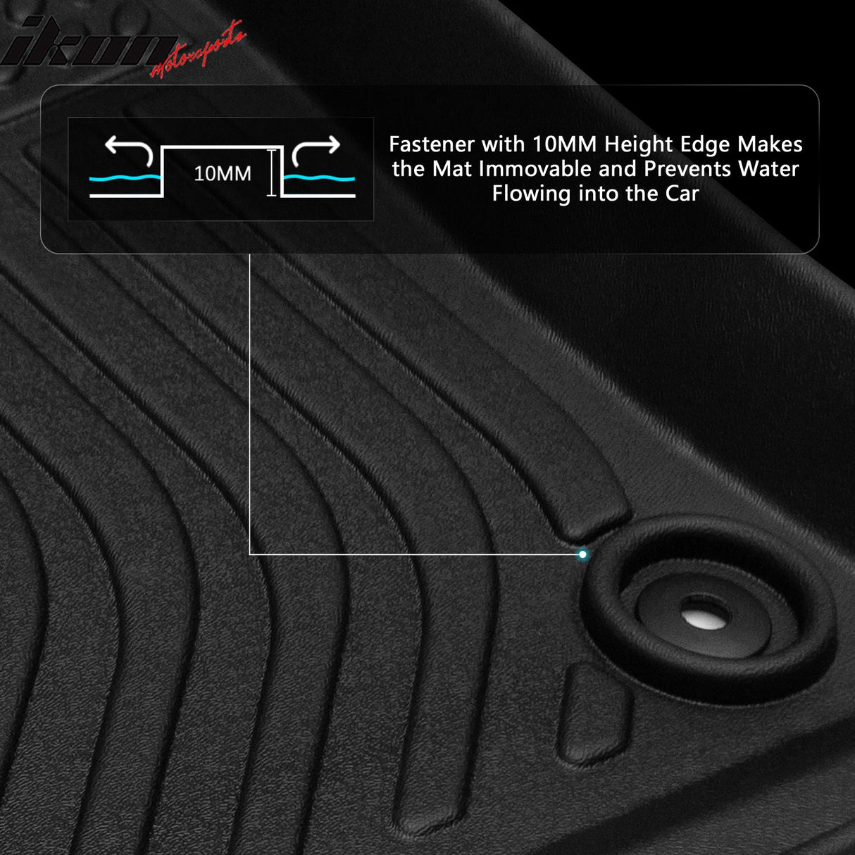 2015-2019 Hyundai Sonata 2016-2020 Kia Optima 3D Floor Mats Liner TPE