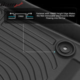 2020-2025 Hyundai Sonata 21-24 Kia K5 FWD 3D TPE Floor Mats Guard 3PCS