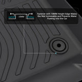 2021-25 Infiniti QX50/23-25 QX55 Floor Mats TPE All Weather 3D Carpets
