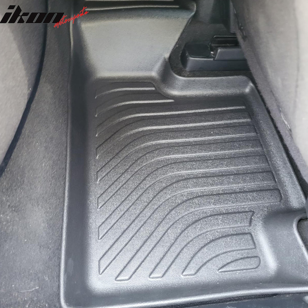 2015-2023 Jeep Cherokee 3D TPE All Weather Waterproof Anti-Slip Front Rear Driver Passenger Side Interior Floor Mats Cargo Liner Carpets 3PCS