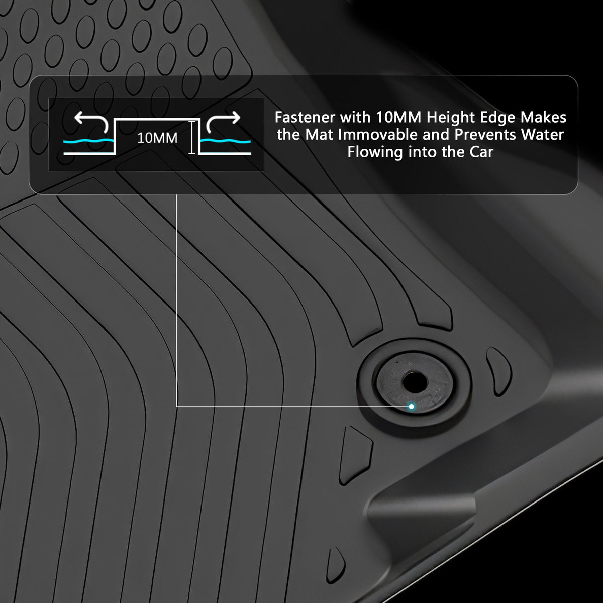 All Weather 3D Floor Mats Cargo Liner for Jeep Compass 2017-2026 TPE