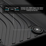 2022-2026 Jeep Grand Cherokee Floor Mats TPE 3D All Weather Carpets