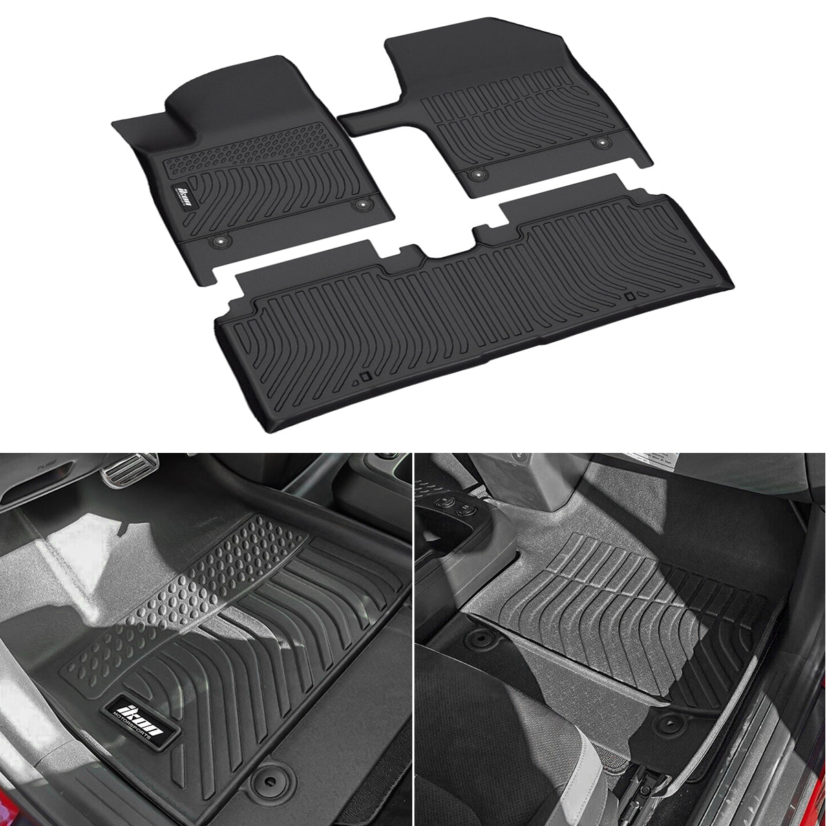 Floor Mat for Kia EV6 2022-2024 All Weather 3D Carpet Liner TPE