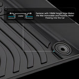 2025-2026 Kia K4 Floor Mats TPE Carpets All Season 3D Car Liner Guard