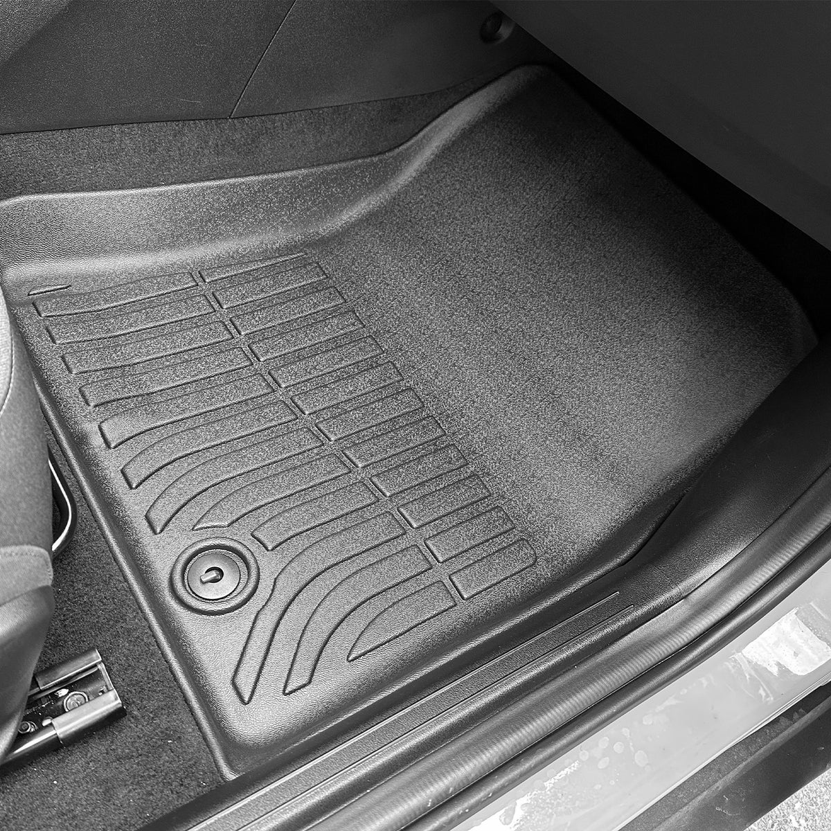 2025-2026 Kia K4 Floor Mats TPE Carpets All Season 3D Car Liner Guard