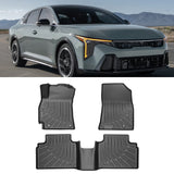 2025-2026 Kia K4 Floor Mats TPE Carpets All Season 3D Car Liner Guard