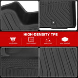 Floor Mats for Kia Soul Hatchback 4DR 2014-2019 3D All Season Carpets TPE