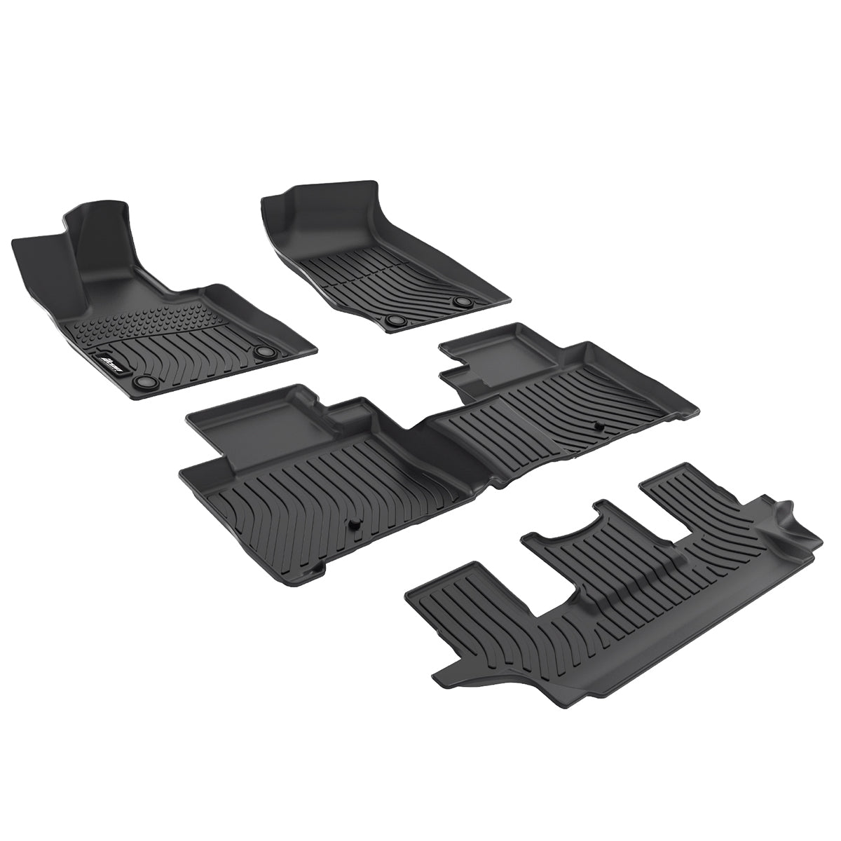 2020-2025 Lincoln Aviator 6-Seats All Weather TPE Floor Mats Pad 4PCS
