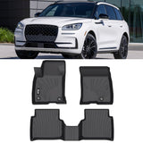 2020-2025 Lincoln Corsair Floor Mats TPE Carpet 3D IKON Style Liner