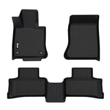 2023-2025 Benz GLC All Weather 3D Molded Floor Mats Carpets Liner TPE