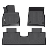 Floor Mats Liners for Benz X296 EQS SUV 2023-2026 Car All Weather 3D TPE