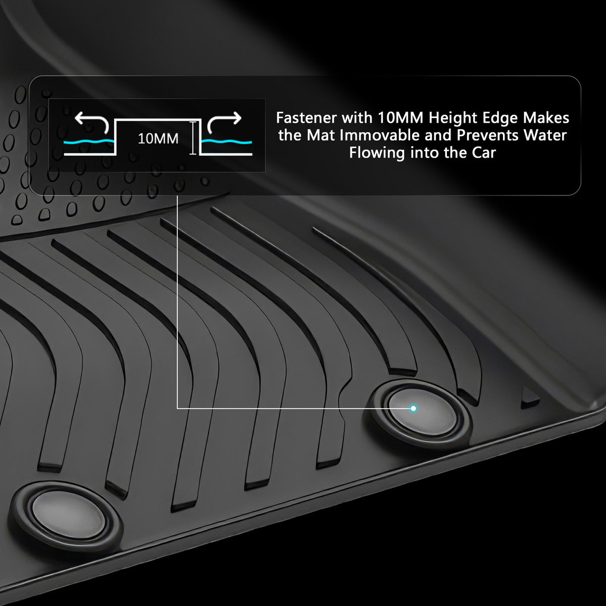 2025 MINI Cooper F65 4-Door Hardtop 3D Floor Mats Cargo Liner TPE