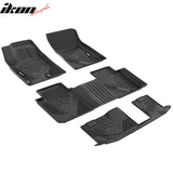 Floor Mats for Mitsubishi Outlander 2022-2026 IKON All Season Carpets TPE
