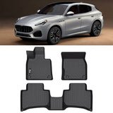 2023-2026 Maserati Grecale Floor Mats TPE Carpets All Weather 3D Liner