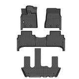 All Weather 3D Floor Mats for Nissan Armada & Infiniti QX80 2025-2026 TPE