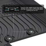 All Weather 3D Floor Mats for Nissan Armada & Infiniti QX80 2025-2026 TPE