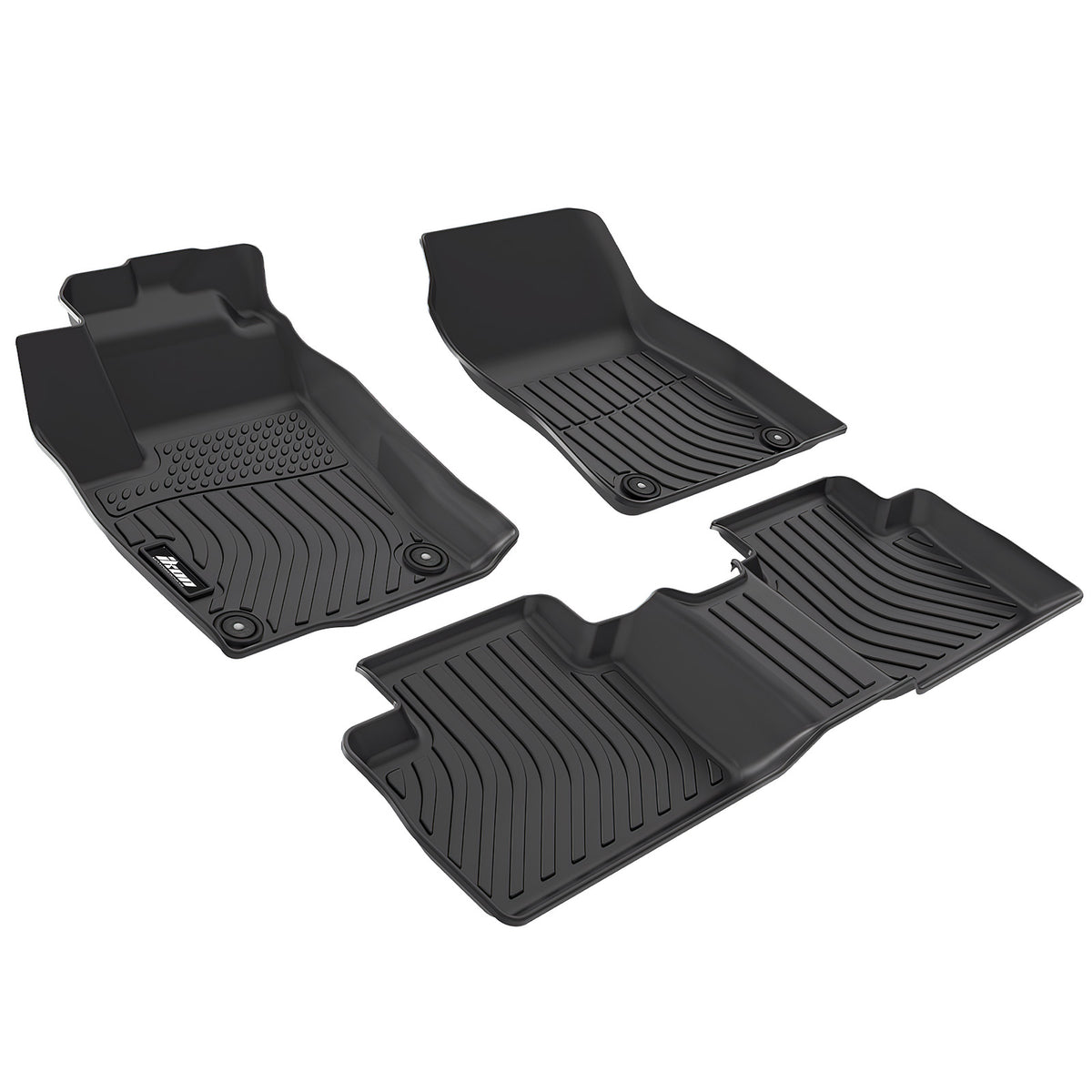 2025-2026 Nissan Kicks Floor Mats TPE Carpets All Weather 3D Car Liner