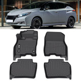 2018-2025 Nissan LEAF Floor Mats TPE Carpets All Weather 3D Car Liner