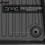 2025-2026 Polestar Polestar 3 3D TPE All Weather Waterproof Anti-Slip Front Rear Driver Passenger Side Interior Floor Mats Cargo Liner Carpets 3PCS