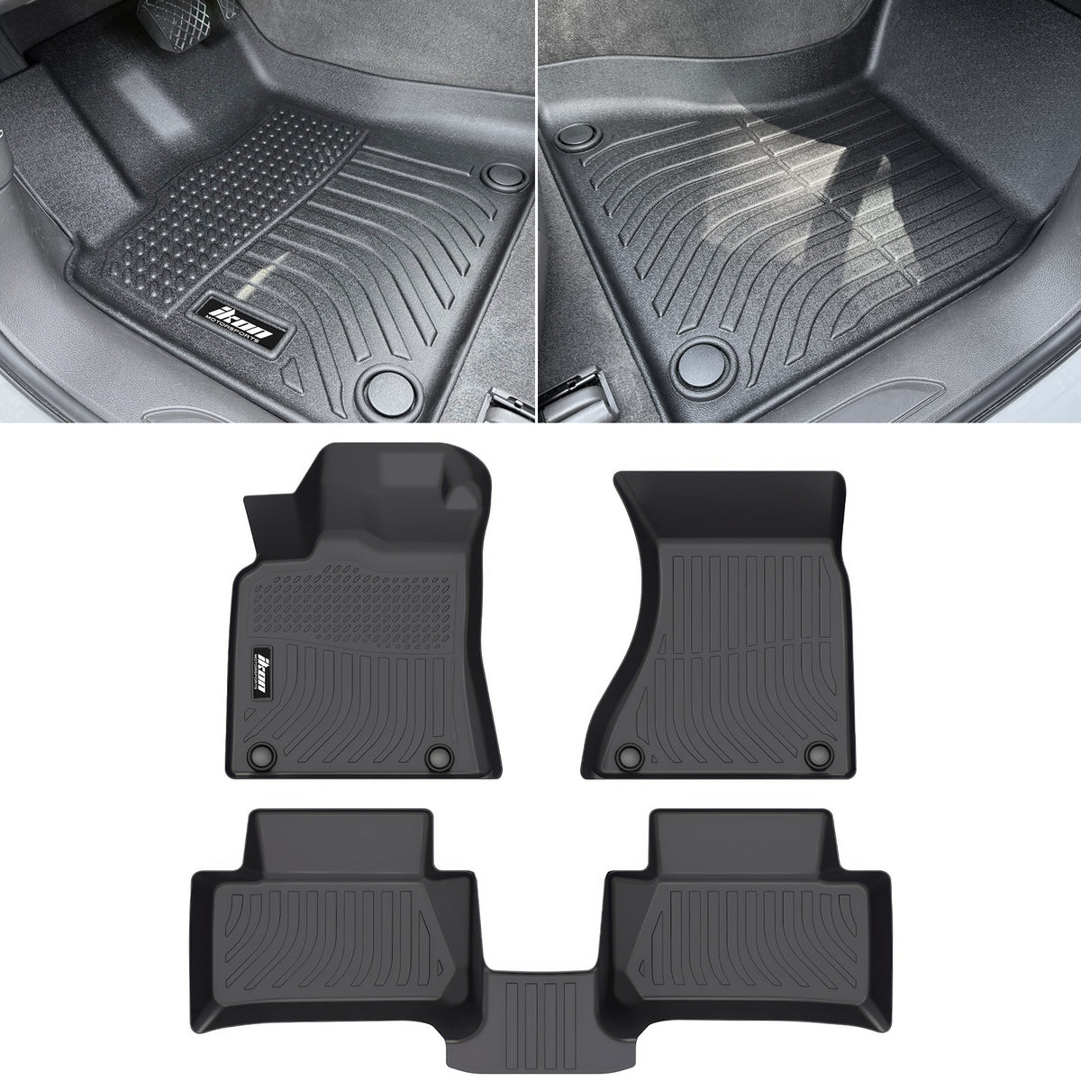 2015-2026 Porsche Macan All Weather Heavy Duty 3D Floor Mats Liner TPE