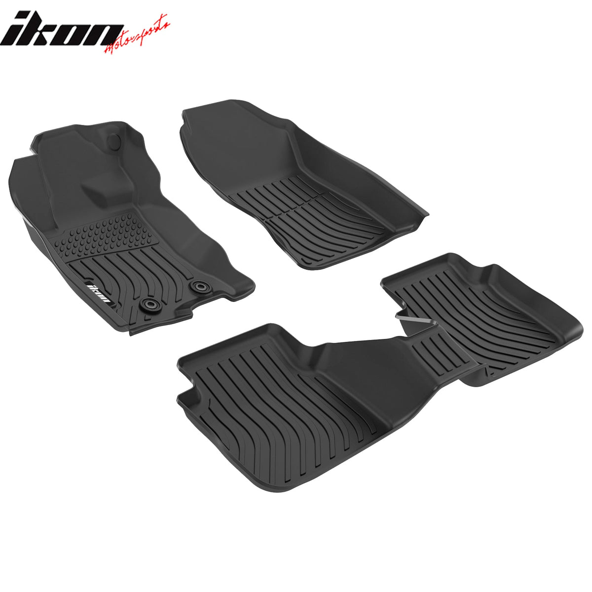 2026 Subaru Crosstrek Hybrid 3D TPE All Weather Waterproof Anti-Slip Front Rear Driver Passenger Side Interior Floor Mats Cargo Liner Carpets 3PCS
