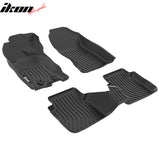 2026 Subaru Crosstrek Hybrid 3D TPE All Weather Waterproof Anti-Slip Front Rear Driver Passenger Side Interior Floor Mats Cargo Liner Carpets 3PCS