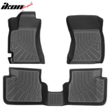2009-2013 Subaru Forester Anti-Slip Floor Mats All Weather Carpets TPE