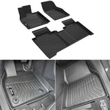 2023-2024 Subaru Solterra/Toyota bZ4X Floor Mats TPE 3D Carpets Liner