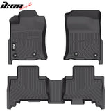 2014-2024 Toyota 4Runner 5 Seats TPE 3PCS All Weather Floor Mats + Trunk Mat + Backrest Mats
