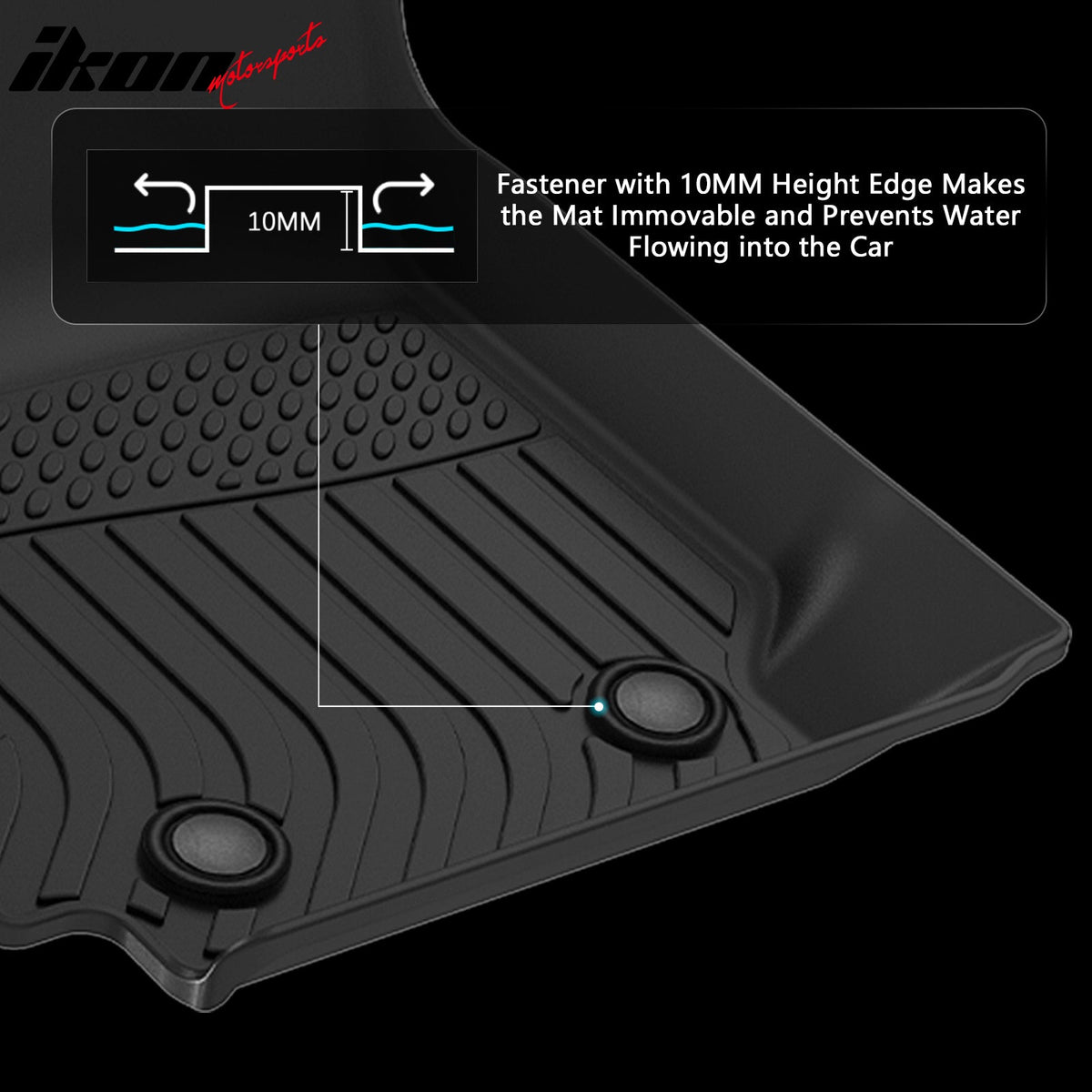 Floor Mat for Toyota Corolla 4DR 2003-2008 3D Molded All Season Carpet TPE